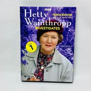Hetty Wainthropp Investigates Complete First Series (DVD, 2004) Season 1 BBC‎